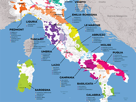 Italian wine-growing regions